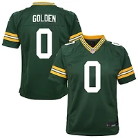 Youth Nike Matthew Golden Green Bay Packers Team Game Jersey