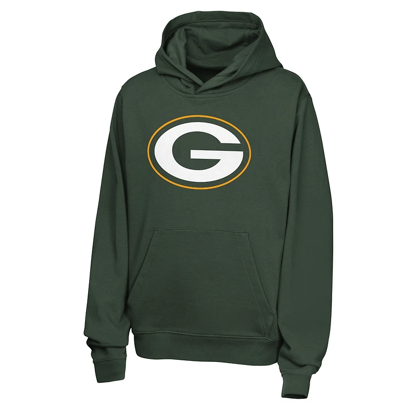 Youth Nike Micah Parsons Green Bay Packers Name & Number Club Fleece Hoodie