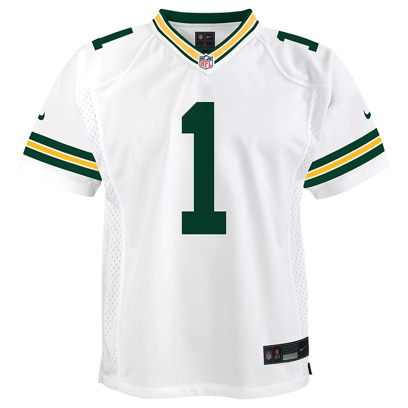 Youth Nike Micah Parsons White Green Bay Packers Game Jersey