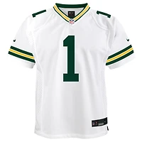 Youth Nike Micah Parsons White Green Bay Packers Game Jersey