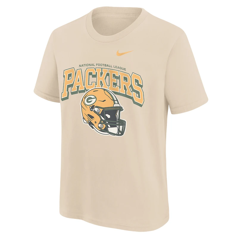 T-shirt Nike Easy Lane pour jeunes, vert naturel, Green Bay Packers