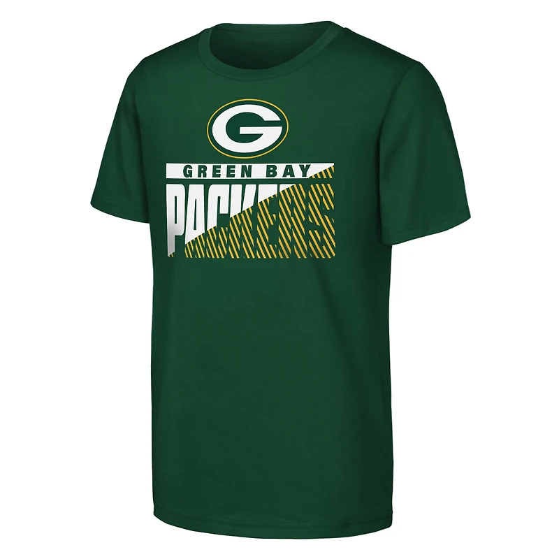 Youth Outerstuff  Green Bay Packers Never Quit 2-Pack T-Shirt Set