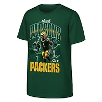 Youth Outerstuff Micah Parsons Green Bay Packers Triple Pic T-Shirt
