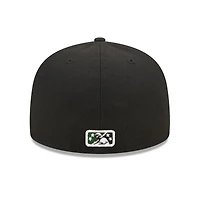 Casquette ajustée New Era Greensboro Grasshoppers Marvel x Minor League 59FIFTY pour homme