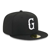 Casquette ajustée 59FIFTY noire New Era pour homme, thème Greenville Drive