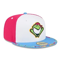 Men's New Era  White/Light Blue Greenville Drive 2026 Copa De La Diversion 59FIFTY Fitted Hat