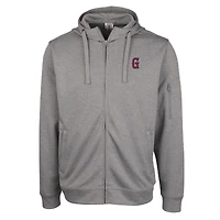 Unisex Cutter & Buck Gray Greenville Drive Clique Lift Eco Performance Full-Zip Hoodie