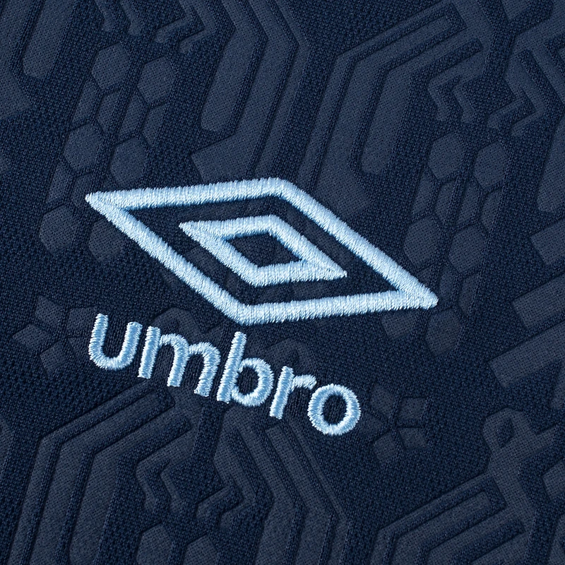 Maillot Umbro bleu marine à manches longues pour homme, réplique de l'équipe nationale du Guatemala 2025