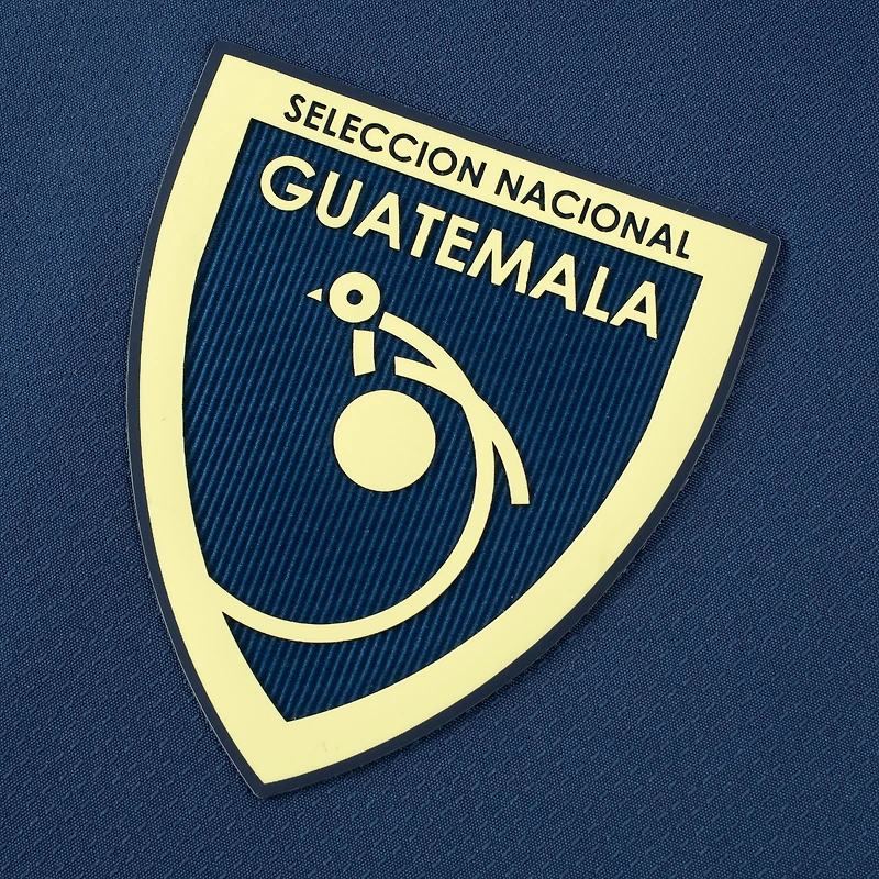 Veste de pluie zippée Umbro bleu marine pour homme, équipe nationale du Guatemala 2025