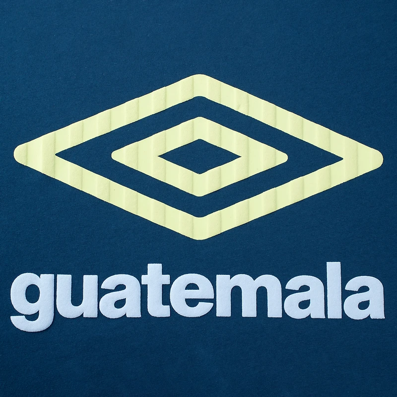 T-shirt Umbro bleu marine pour homme, équipe nationale du Guatemala 2025