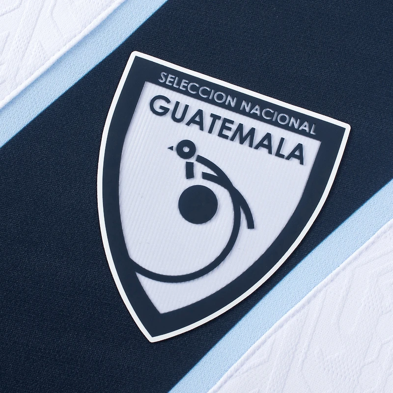 Men's Umbro Navy Guatemala National Team 2025 Away Replica Long Sleeve Jersey