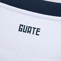 Maillot réplique à domicile Umbro blanc de l'équipe nationale du Guatemala 2025 pour jeunes