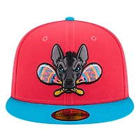 Men's New Era Red Gwinnett Stripers Copa de la Diversión 59FIFTY Fitted Hat