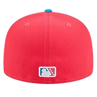 Men's New Era Red Gwinnett Stripers Copa de la Diversión 59FIFTY Fitted Hat