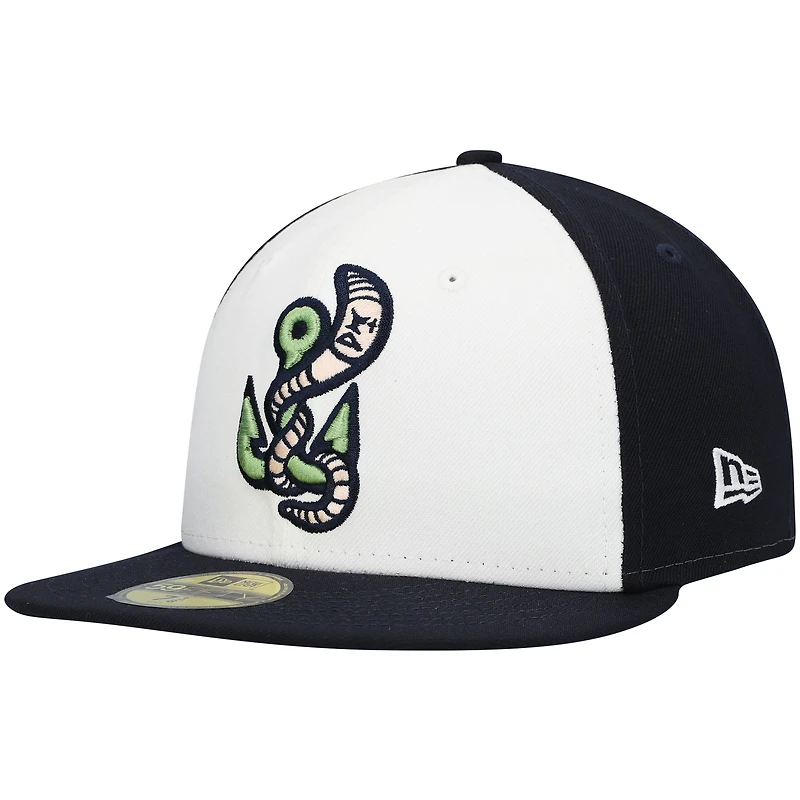 Casquette ajustée New Era Gwinnett Stripers Authentic Collection Team Alternate 59FIFTY pour homme, blanche