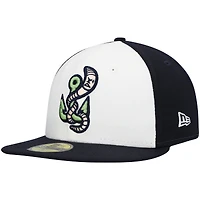 Casquette ajustée New Era Gwinnett Stripers Authentic Collection Team Alternate 59FIFTY pour homme, blanche