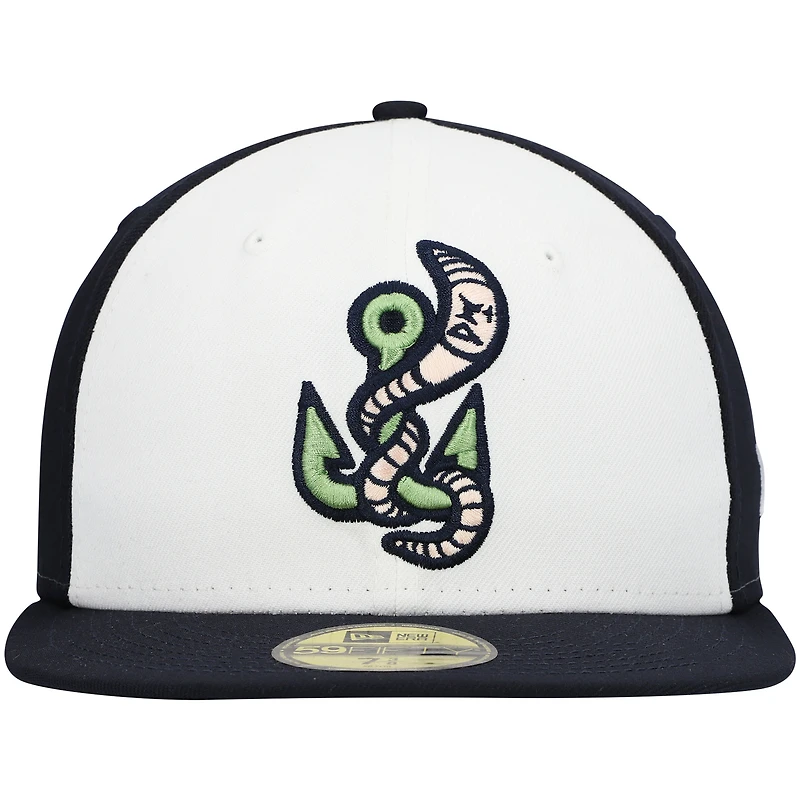 Casquette ajustée New Era Gwinnett Stripers Authentic Collection Team Alternate 59FIFTY pour homme, blanche