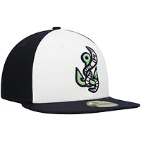 Casquette ajustée New Era Gwinnett Stripers Authentic Collection Team Alternate 59FIFTY pour homme, blanche
