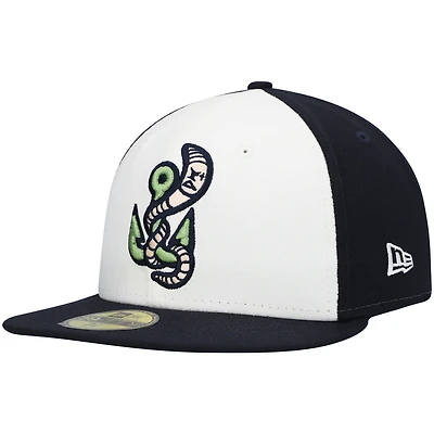 Casquette ajustée New Era Gwinnett Stripers Authentic Collection Team Alternate 59FIFTY pour homme, blanche