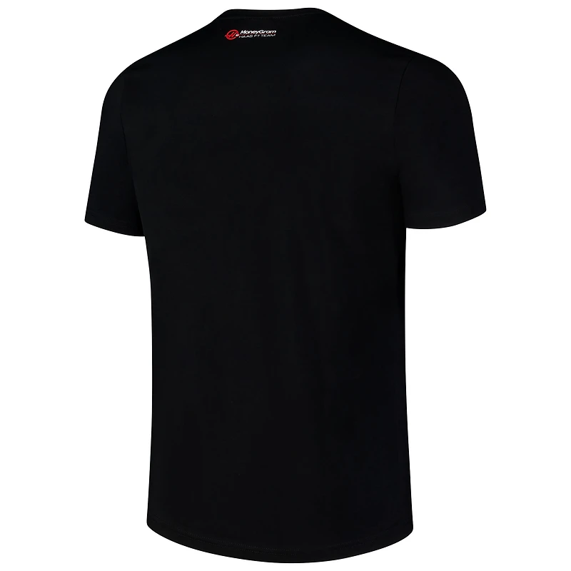 Men's  Black Haas F1 Team Centre Roundel T-Shirt