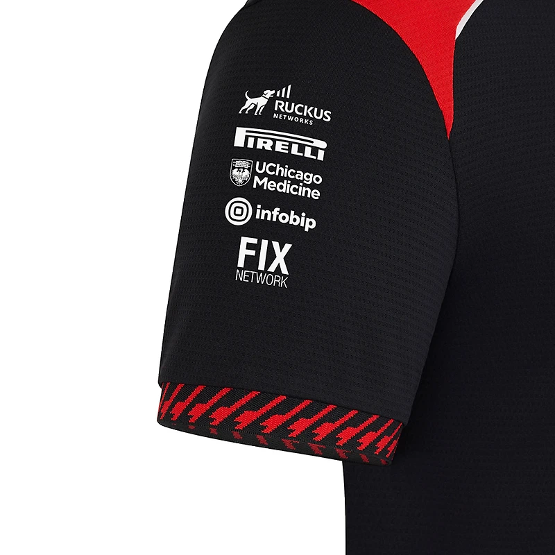 T-shirt homme Castore Black Haas F1 Team Set Up