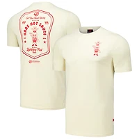 Men's  Cream Haas F1 Team Hot Sauce T-Shirt