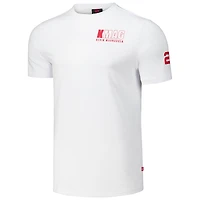 Men's Kevin Magnussen White Haas F1 Team KMAG T-Shirt