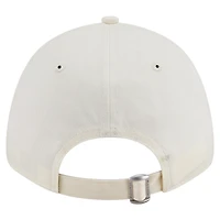 Men's New Era Cream Haas F1 Team 9FORTY Adjustable Hat