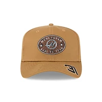 Men's New Era Esteban Ocon Brown Haas F1 Team Austin Race Special 9FIFTY Snapback Hat