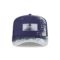 Casquette snapback 9FIFTY bleu marine New Era Esteban Ocon pour homme, équipe Haas F1