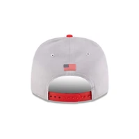 Casquette extensible New Era grise Haas F1 Team 200e course 9SEVENTY pour homme