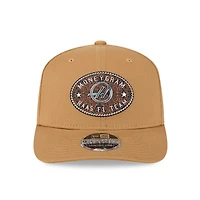 Men's New Era   Light Beige Haas F1 Team Austin Race Special 9SEVENTY COOLERA Adjustable Hat