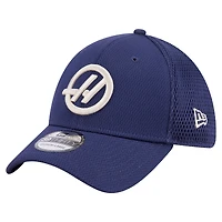 Casquette ajustée New Era bleu marine Haas F1 Team Dashmark 39THIRTY pour homme