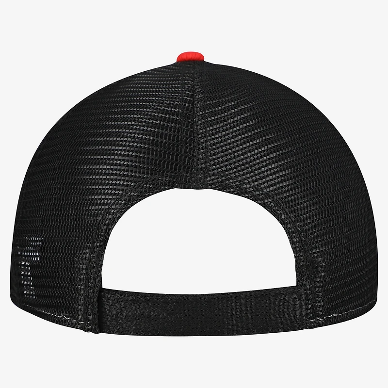 Men's New Era White/Black Haas F1 Team Summer League 9FORTY Adjustable Hat