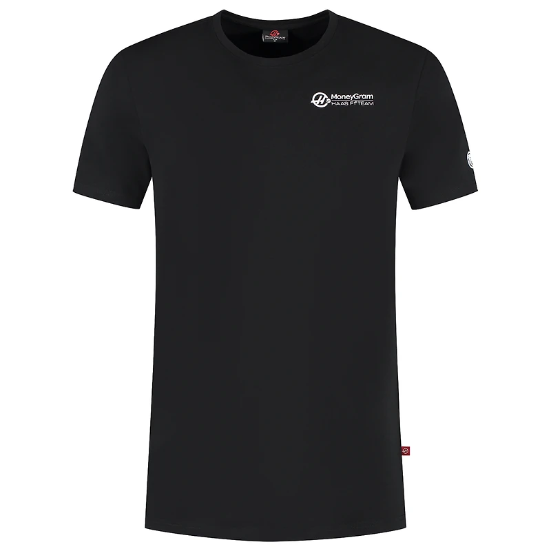 Men's Ollie Bearman Black Haas F1 Team 2025 Driver The Bear Tour T-Shirt