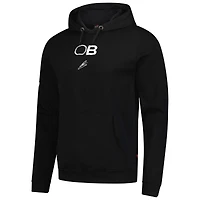 Men's Ollie Bearman Black Haas F1 Team 2025 Fan Wear Hoodie