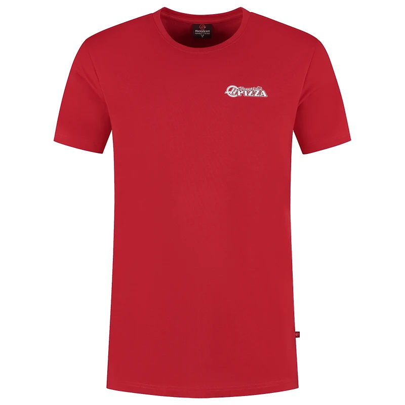 Men's Red Haas F1 Team 2025 Fan Wear Pizza T-Shirt