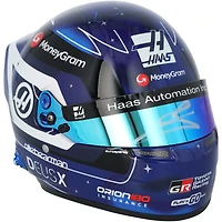 Casque Oliver Bearman Haas F1 Team autographié, édition spéciale Grand Prix de Singapour 2025, échelle 1:2