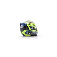 Casque à l'échelle 1:5 d'Ollie Bearman, pilote de l'écurie Haas F1 Team 2025, par Spark Models