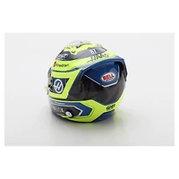 Casque à l'échelle 1:5 d'Ollie Bearman, pilote de l'écurie Haas F1 Team 2025, par Spark Models