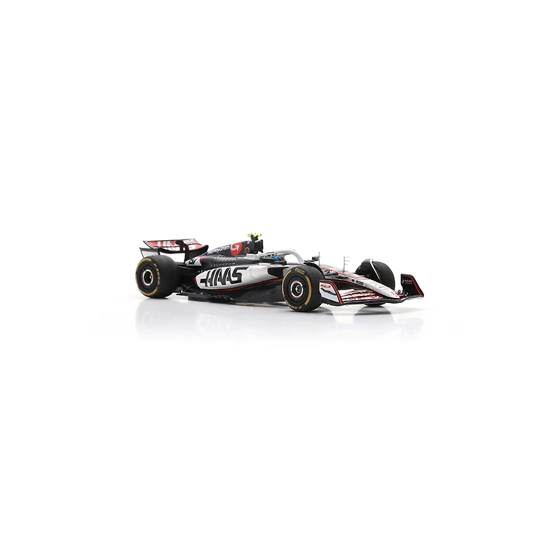 Voiture miniature Spark Models Ollie Bearman Haas F1 Team 2025 n° 87 MoneyGram à l'échelle 1:43