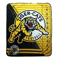 Jeté en peluche Hamilton Tiger-Cats 50" x 60"