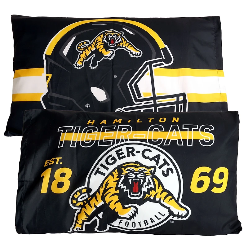 Ensemble de deux taies d'oreiller Hamilton Tiger-Cats
