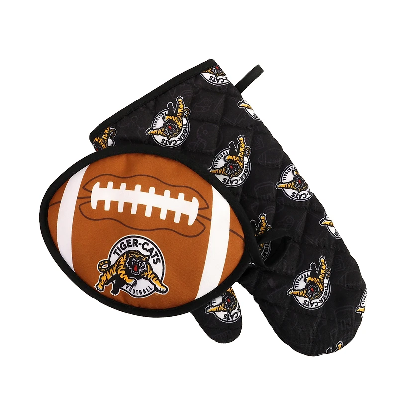 Hamilton Tiger-Cats Two-Piece Kitchen Mitt Set