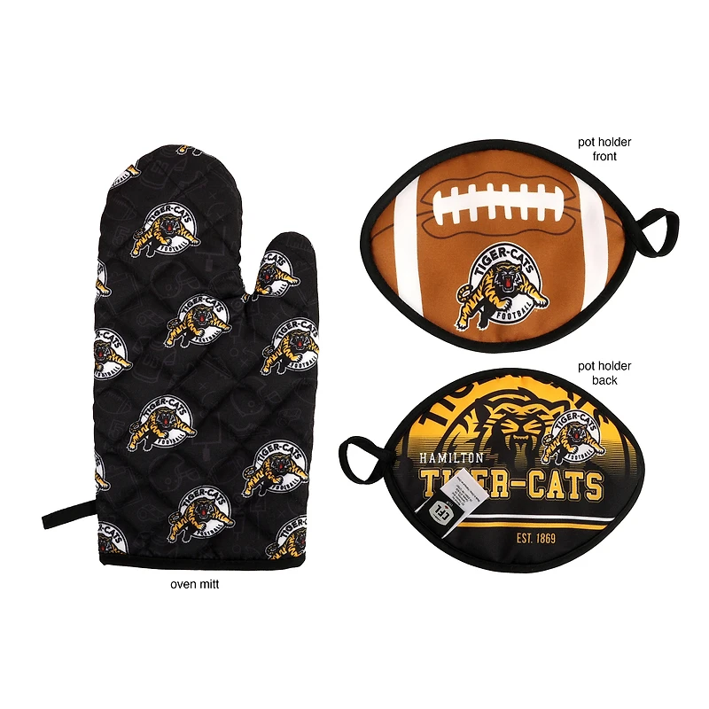 Ensemble de deux gants de cuisine Hamilton Tiger-Cats