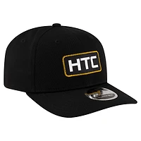 Casquette extensible noire Hamilton Tiger-Cats Sideline 9SEVENTY pour homme de New Era