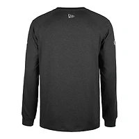 Men's New Era  Black Hamilton Tiger-Cats Sideline Thrive Performance Long Sleeve T-Shirt