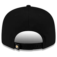 Men's New Era Black Hamilton Tiger-Cats Turf Traditions 9FIFTY Snapback Hat