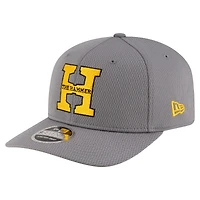 Casquette extensible à pression New Era grise Hamilton Tiger-Cats Sideline Alternate 9SEVENTY pour homme