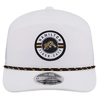 Men's New Era White Hamilton Tiger-Cats 2026 Sideline Rope 9SEVETNTY Adjustable Hat